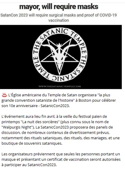 convention sataniste